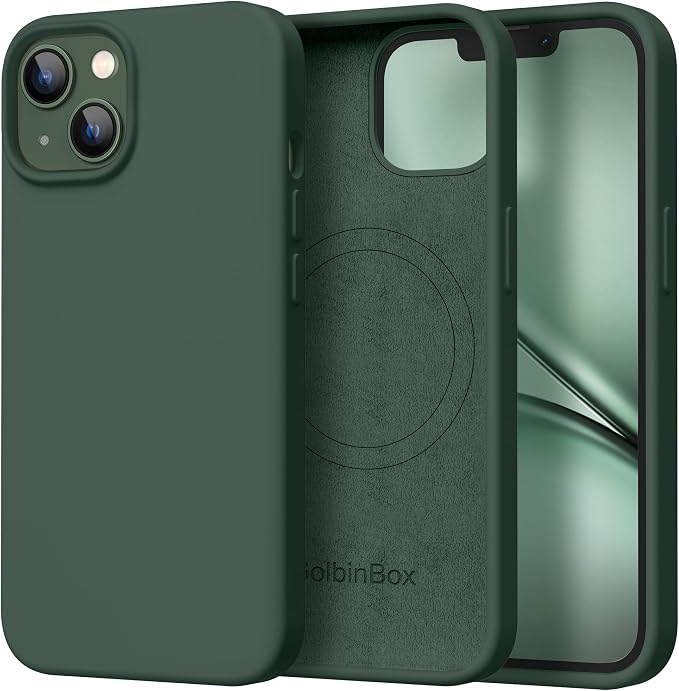 GolbinBox Magnetic for iPhone 13 Case & iPhone 14 Case, Compatible by GolbinBox