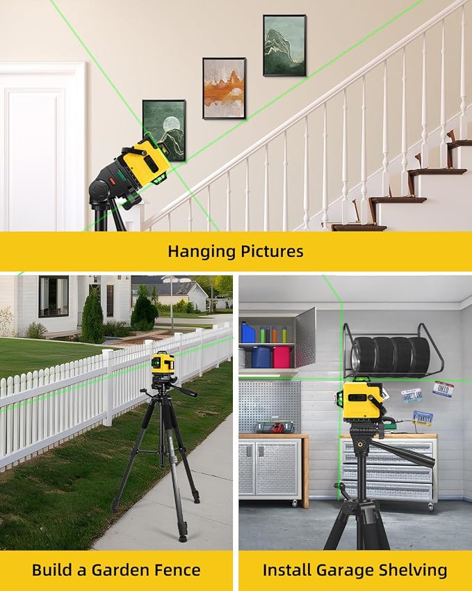 60 Inches Heavy Duty Aluminum Tripod, 0.8mm Thick Laser Level Tripod - Image 9