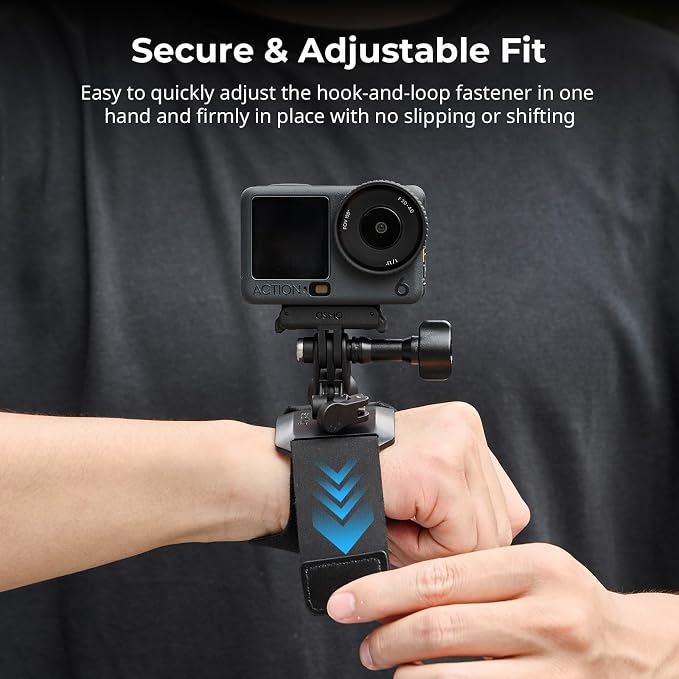 SMALLRIG Wrist Strap Mount for GoPro Hero 13/12/11/10/9 Black, for DJI Osmo - Image 4