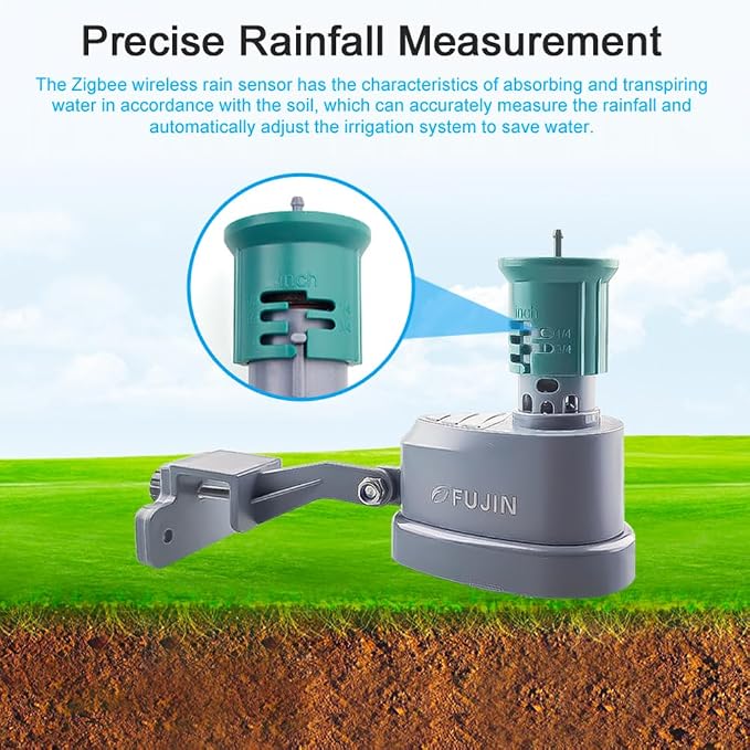 ZigBee Wireless Rain Sensor Wireless Rain Sensor Cyclic Timing Irrigation - Image 8