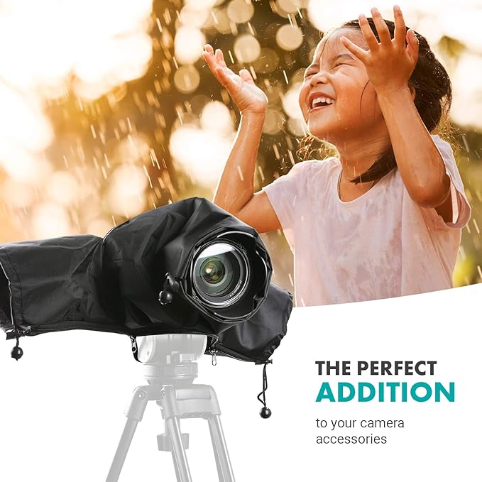Movo CRC01 Waterproof Nylon Camera Rain Cover - Image 4