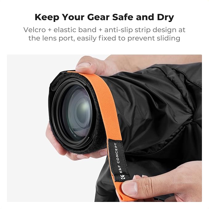 K&F Concept Camera Rain Cover, Waterproof Camera Cover - Image 5