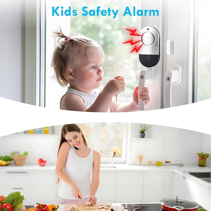 Window Door Alarm, Toeeson 120DB Pool Alarm - Image 5