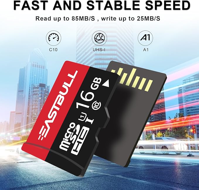 EASTBULL 16GB 10-Pack of Micro SD Cards, SD Memory Cards 16GB SD Cards Pack - Image 3