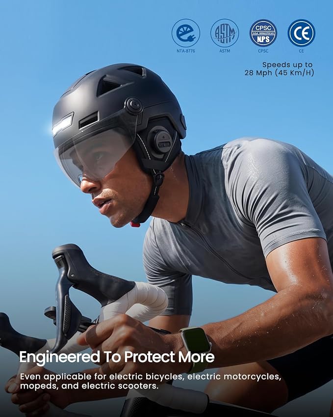ILM Smart Adult Bike Helmet - Image 3