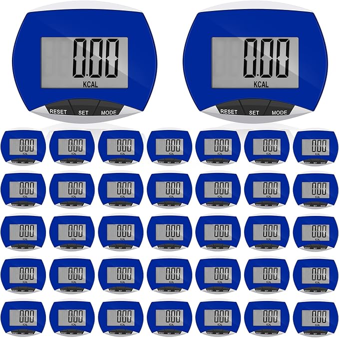 Weewooday Pedometer for Walking Steps and Miles Simple Pedometer Clip on by Weewooday