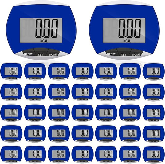 Weewooday Pedometer for Walking Steps and Miles Simple Pedometer Clip on by Weewooday