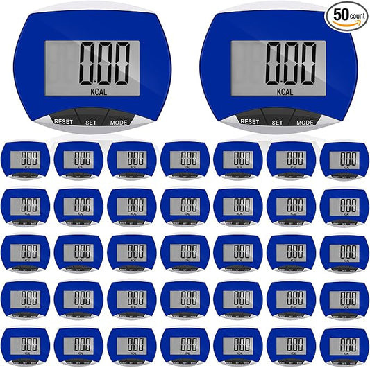 Weewooday Pedometer for Walking Steps and Miles Simple Pedometer Clip on by Weewooday