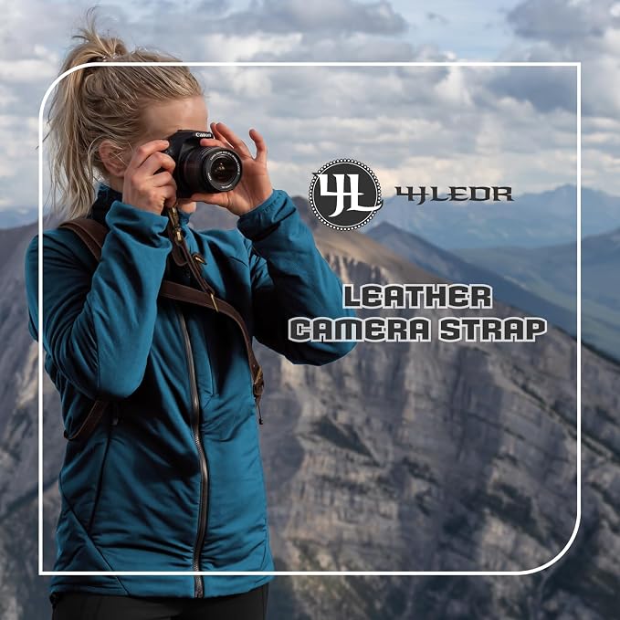 Leather Camera Harness for 1 Camera, Single Camera Strap for Photographers - Image 7