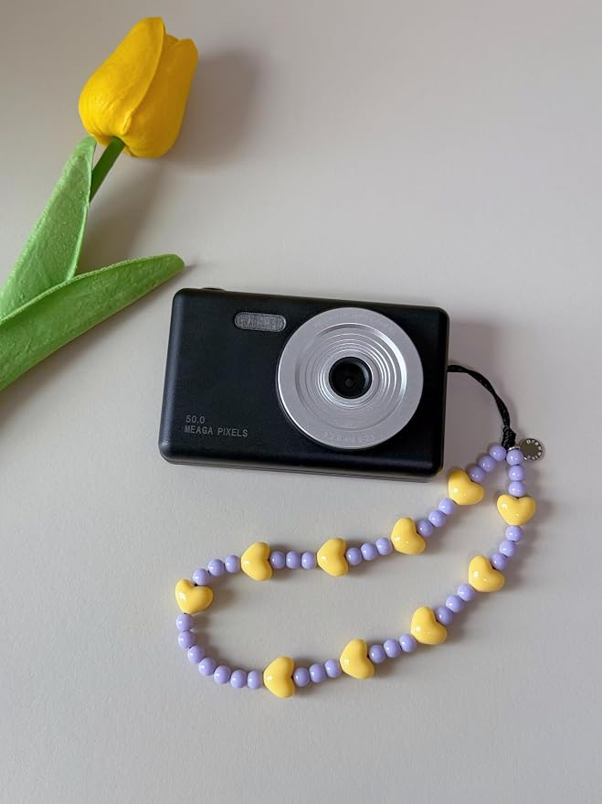 Drawwind Phone Charm Beaded Wristlet Strap Universal Cell Phone Lanyard Cute - Image 4