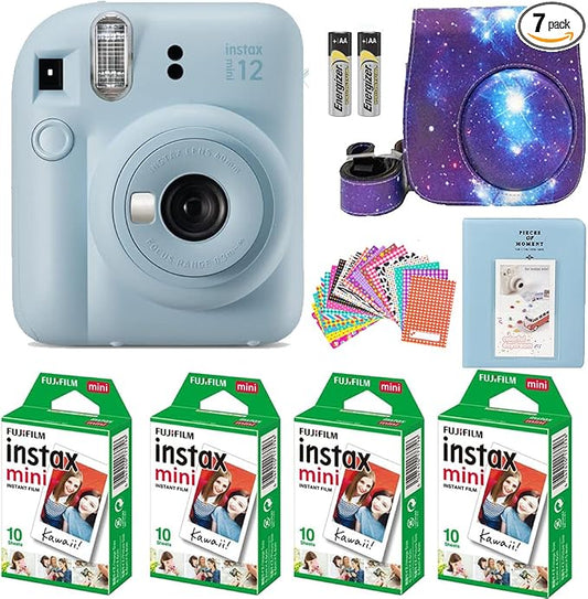 Fujifilm Instax Mini 12 Instant Camera Pastel Blue by FUJIFILM
