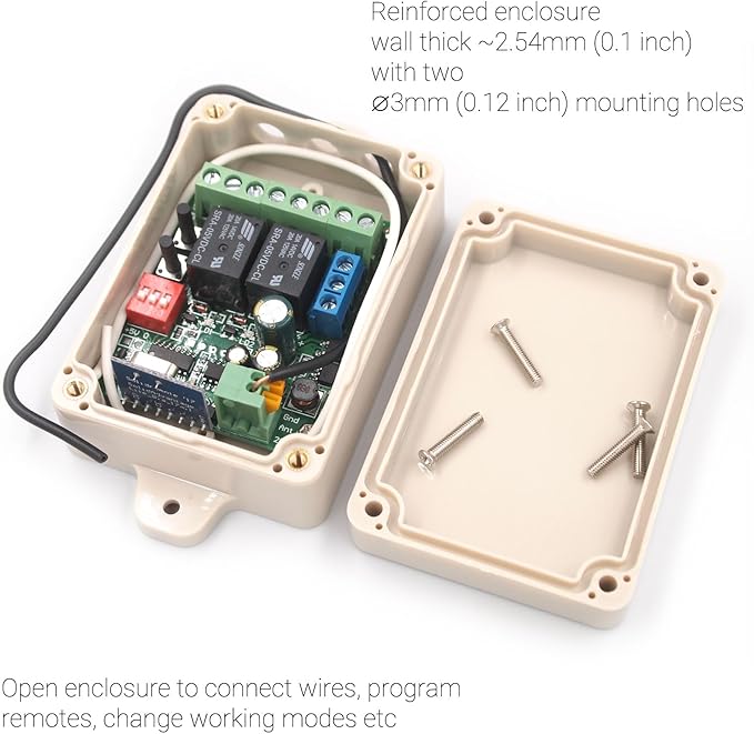 Solidremote 12V - 24V Secure Wireless RF Remote Control Relay Switch Universal - Image 4