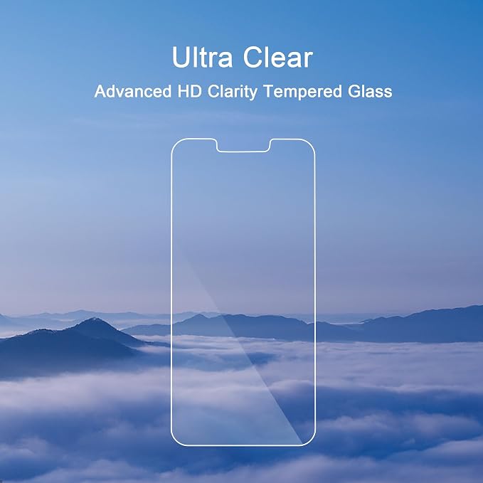 Ailun Screen Protector for iPhone 17e / iPhone 16e / iPhone 14 / iPhone 13 / - Image 4
