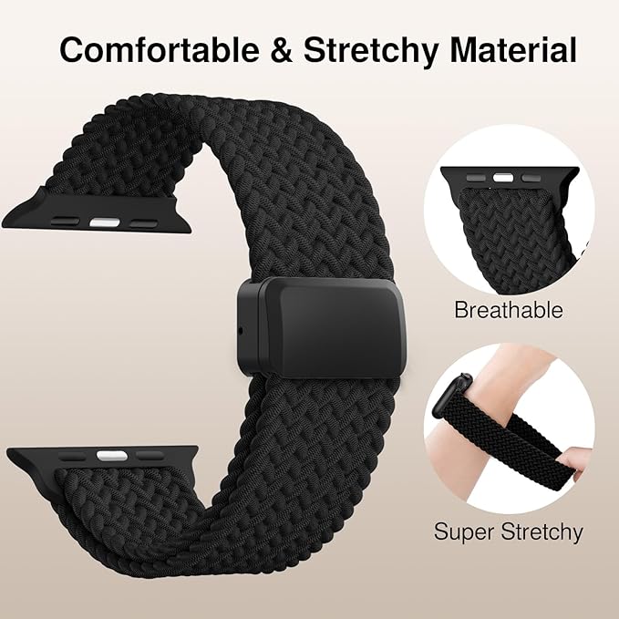 Braided Stretchy Band Compatible - Image 3