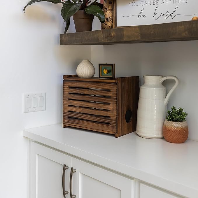Wooden WiFi Router Storage Box - Image 2