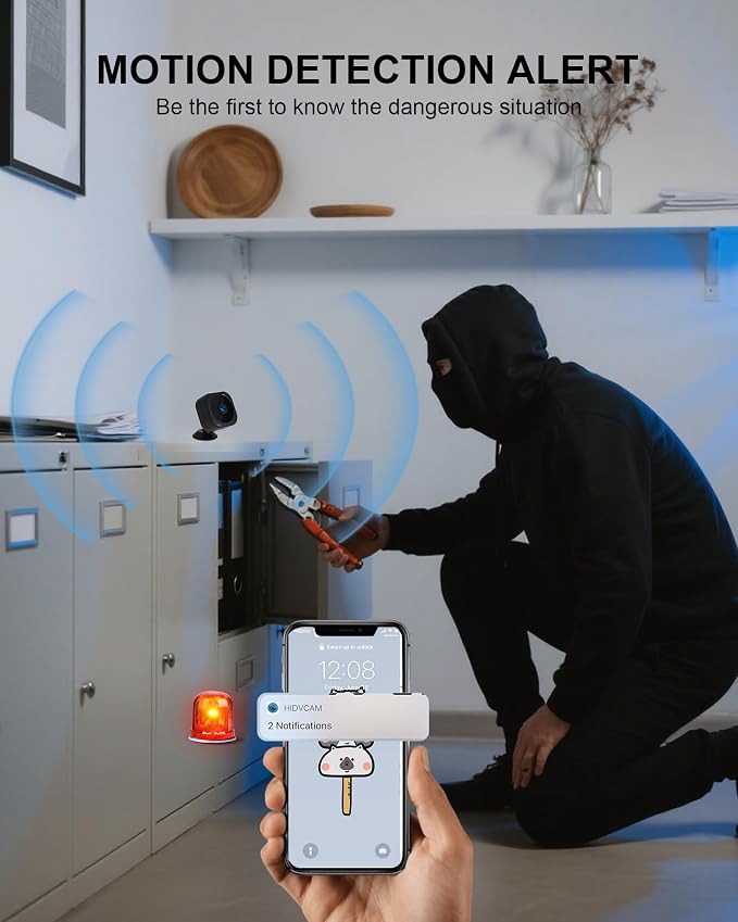 AOBOCAM 1080P HD Mini Camera for Indoor Security - Image 4