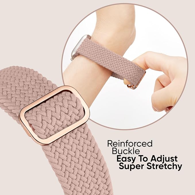 6 Pack Braided Stretchy Bands Compatible - Image 4