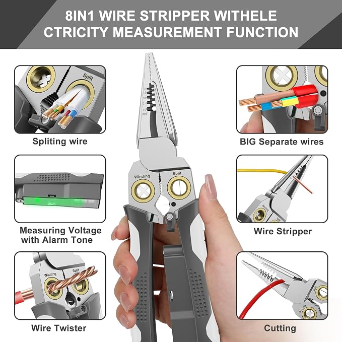 GADO Pro 8-in-1 Wire Stripper/Cutter - Image 4