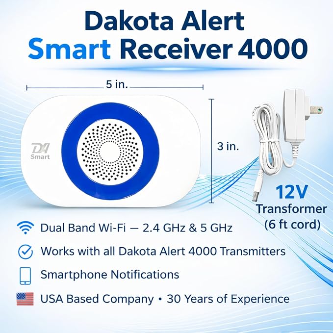 Dakota Alert SR-4000 Smart Receiver – Wi-Fi Wireless Alarm Receiver - Image 5