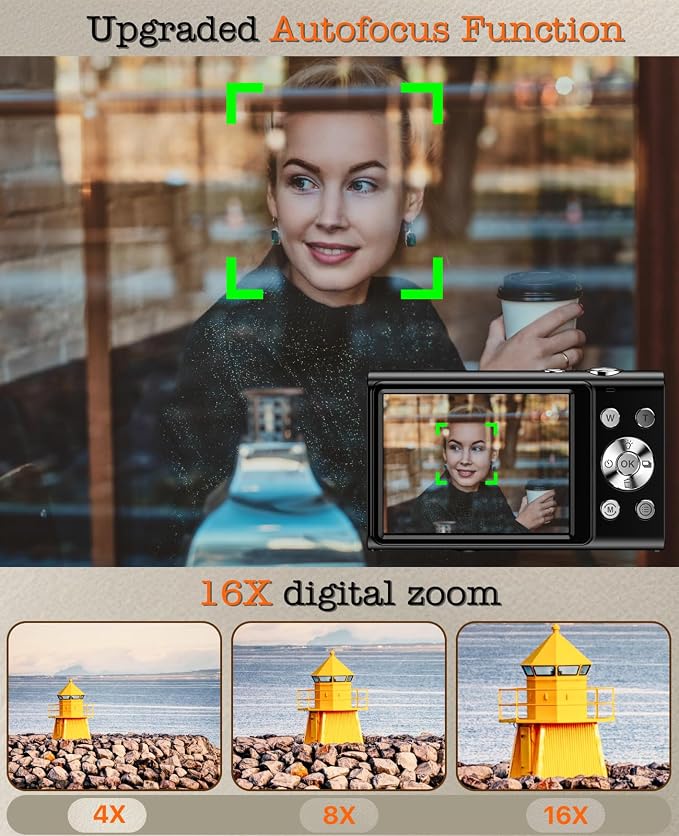 Digital Camera, 4K Vlogging Camera - Image 4