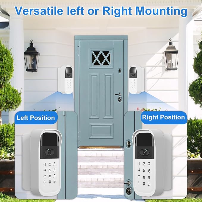 Swivel Mount for myQ Smart Garage Video Keypad, Angled Adjustable 40 to 140 - Image 6