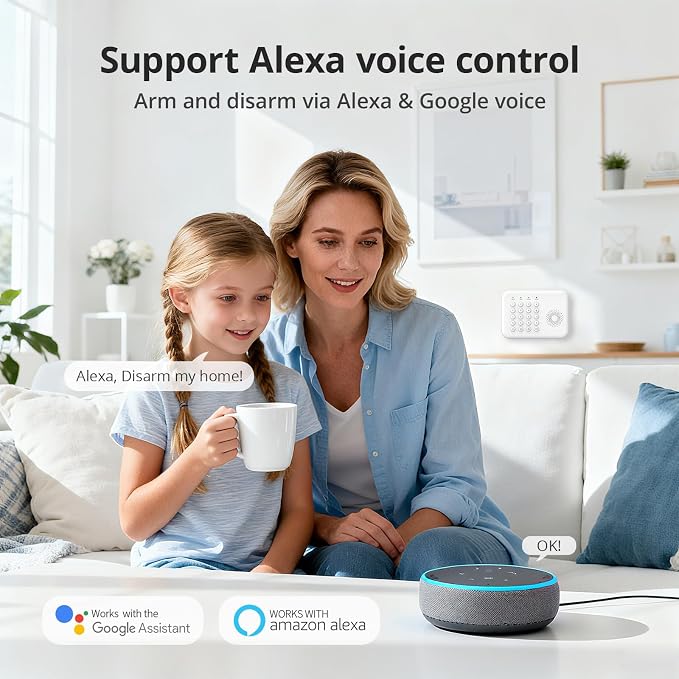 Simply Safe Home Alarm System, WiFi+GSM/4G Alarm System - Image 5