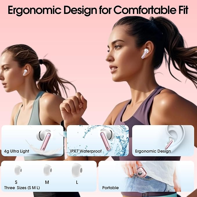 Csasan Ai Translation Earbuds Real Time, 3-in-1 Buletooth 5.3 Translator Earbuds - Image 8