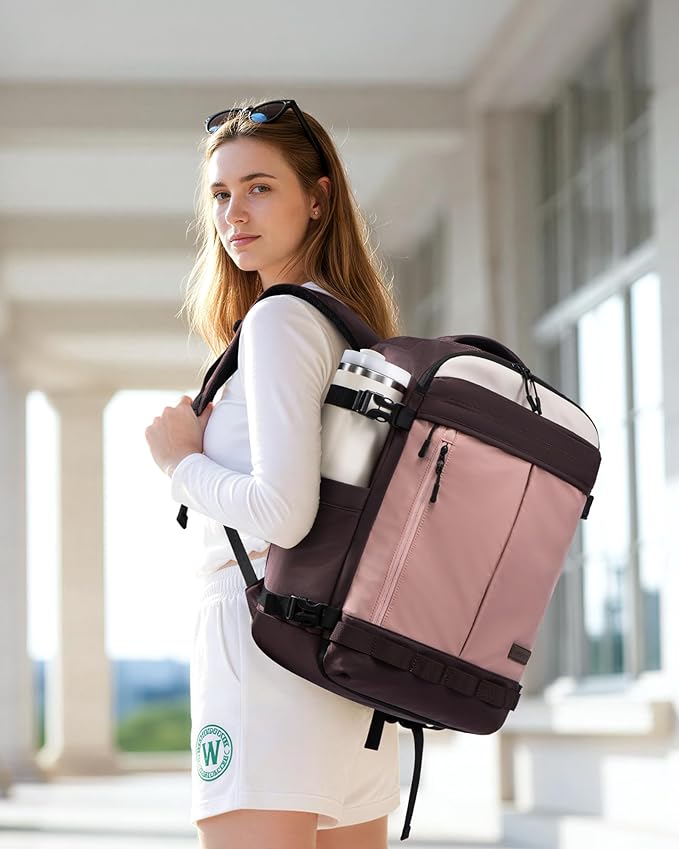 LOVEVOOK 40L Travel Backpack for Women Men, Airline Approved Carry On Luggage - Image 2