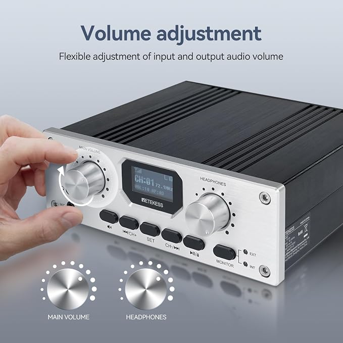 Retekess TT119 Assistive Listening Devices, Church Translation System, - Image 2