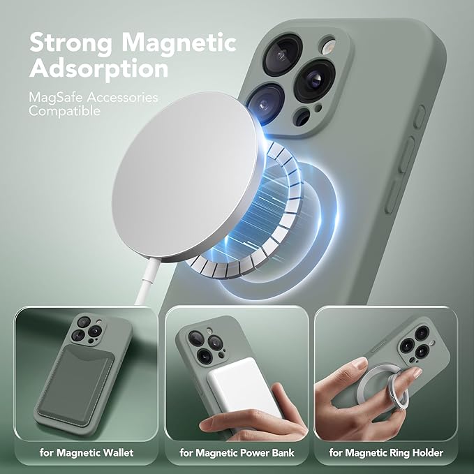 Magnetic for iPhone 15 Pro Case, Compatible - Image 2