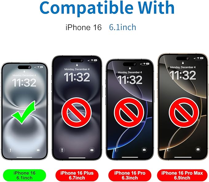 Mothca 2 Pack Matte Glass Screen Protector - Image 2
