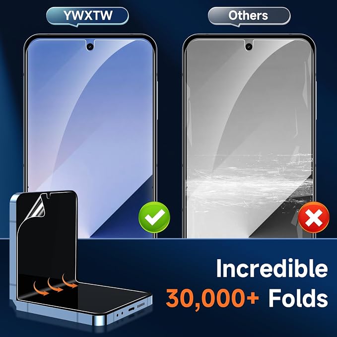 YWXTW EZ Alignment for Samsung Galaxy Z Flip 6/Z Flip 7 FE Screen Protector - Image 3