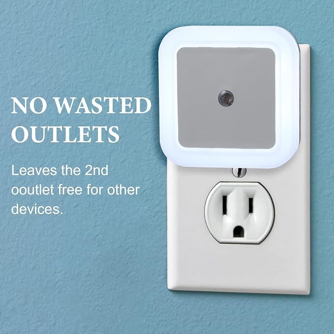 Tuanse 48 Pack LED Night Lights Plug into Wall Smart Sensor Sensor Automatic - Image 5