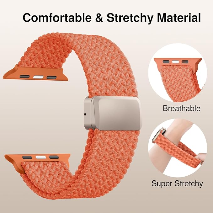 Braided Stretchy Band Compatible - Image 3