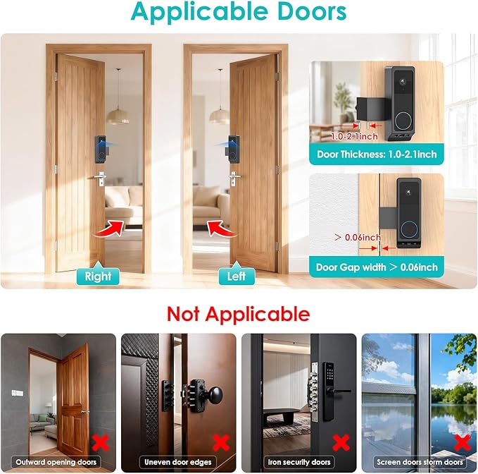 Anti-Theft Video Doorbell Mount - Image 3
