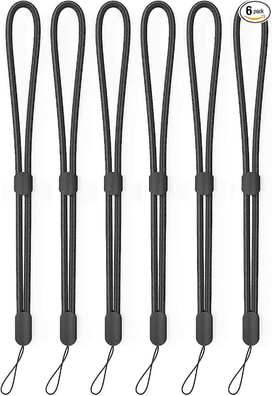 Avorast Hand Wrist Strap Lanyard, 6 Pack Adjustable Colorful Nylon Hand Wrist by Avorast