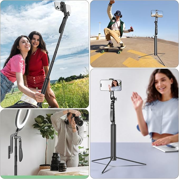 Selfie Stick Travel Tripod for Cell Phone - Image 7