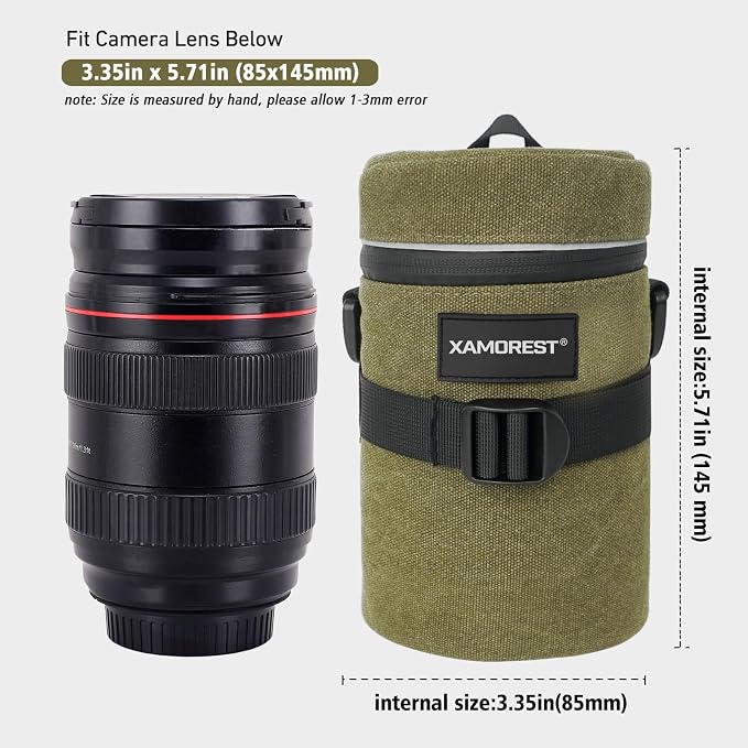 Camera Lens Case Lens Bag Compatible) - Image 3