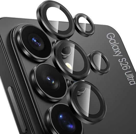 Tensea (3+2PCS Compatible with Samsung Galaxy S26 Ultra Camera Lens Protector by Tensea