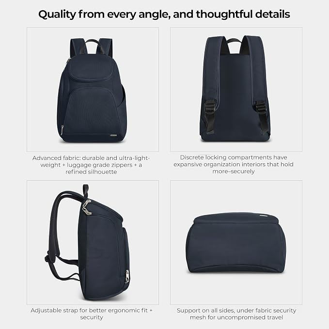 Travelon Anti-Theft Classic Backpack - Image 5