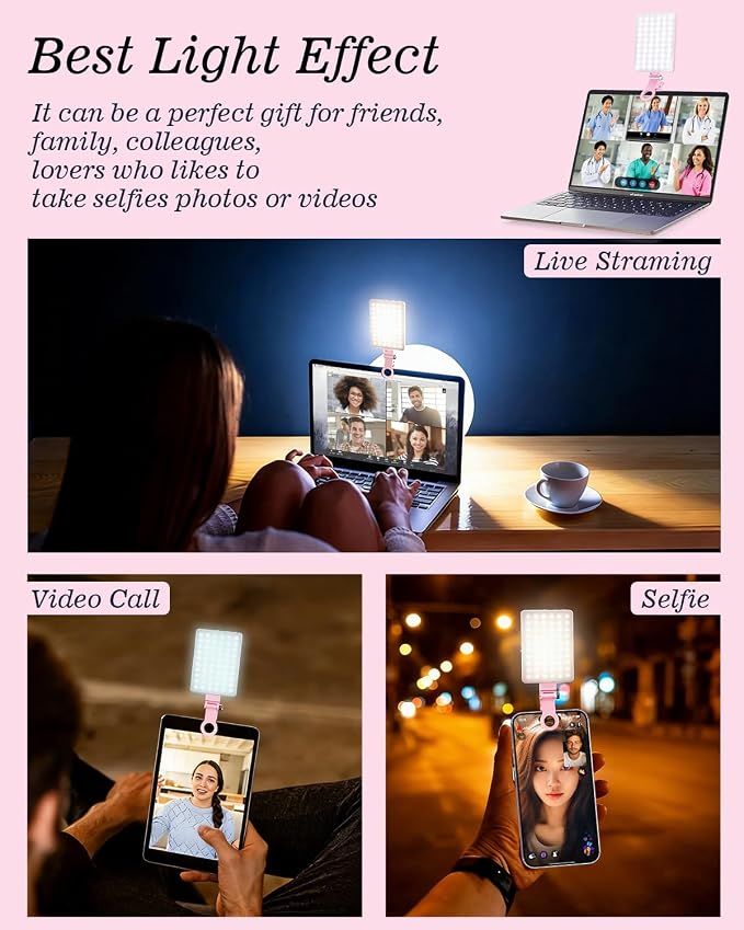 60 LED Portable Selfie Light Video Conference Lighting - Image 9