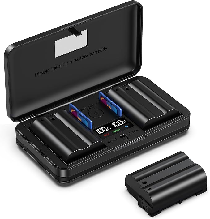 EN-EL15 Camera Battery Multifunctional Charger Set Compatible by Inspirationlightsupyourlife