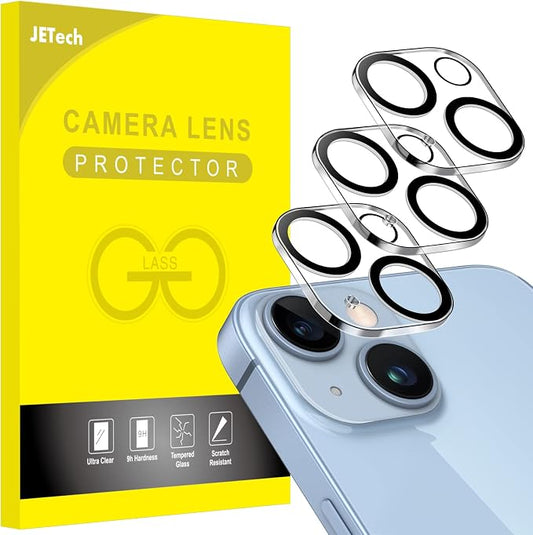 JETech Camera Lens Protector for iPhone 14 6.1-Inch and iPhone 14 Plus 6.7-Inch by JETech
