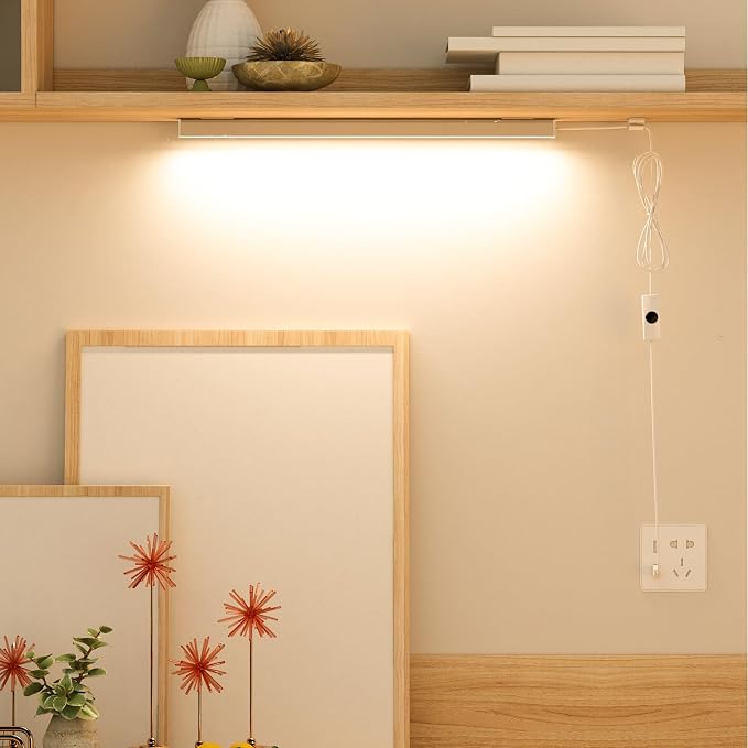 Led Under Cabinet Light, 12 Inch Led Light Bar, Warm White 3000K, Plug in - Image 5