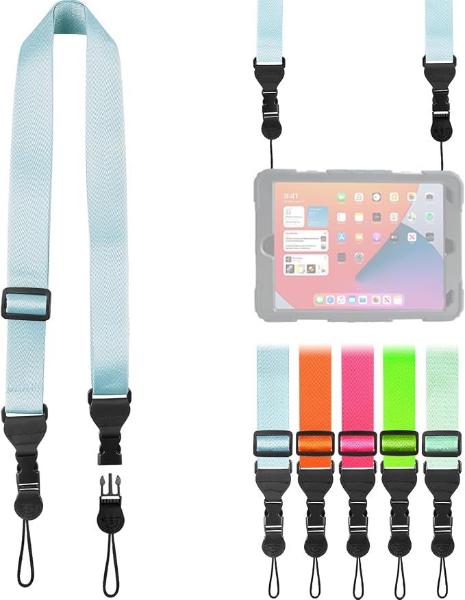 FIEIL Nylon iPad Strap, Adjustable Camera Neck Strap, Comfortable Shoulder Strap - Image 7
