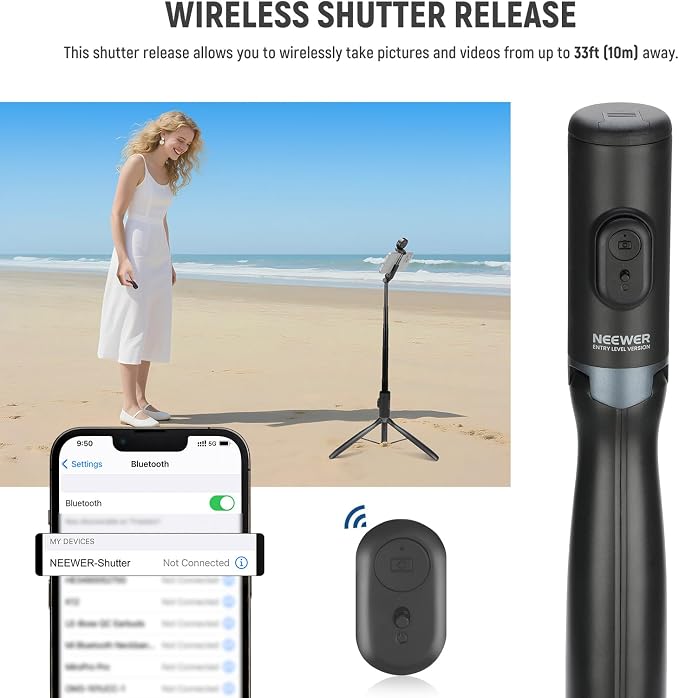 NEEWER Entry Level Version Selfie Stick Tripod - Image 7