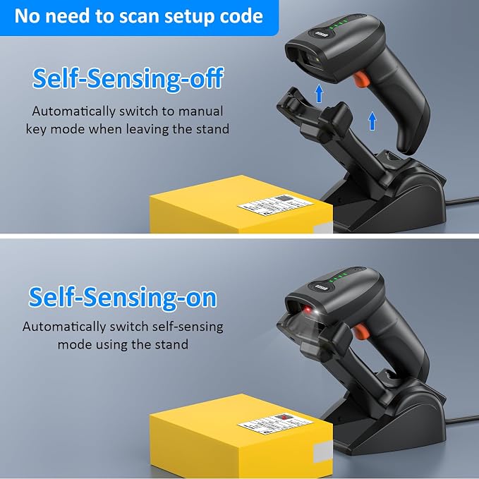 Symcode QR Industrial Bluetooth Barcode Scanner - Image 3