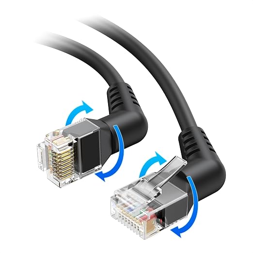 Cable Matters 10Gbps Rotatable Cat 6 Ethernet Cable - 30ft by CableMatters