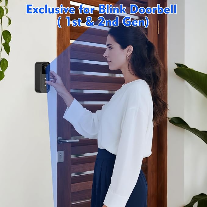 New No Drill Mount for Blink Video Doorbell Camera, Adhesive Blink Doorbell - Image 5