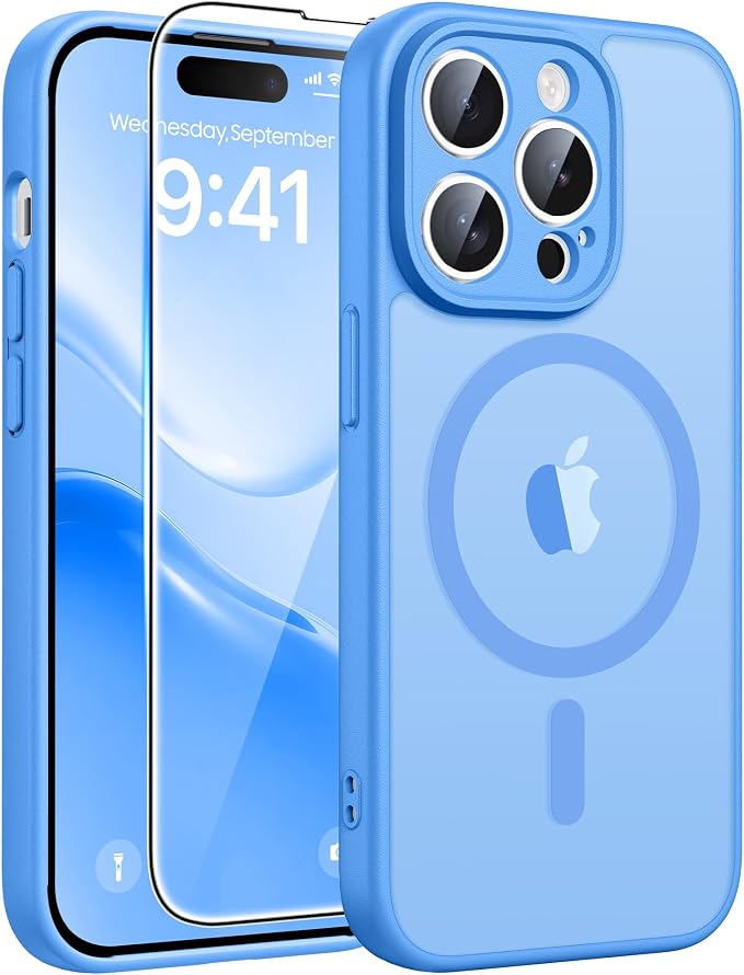 FNTCASE for iPhone 14 Pro Case: Translucent Matte Cases by FNTCASE
